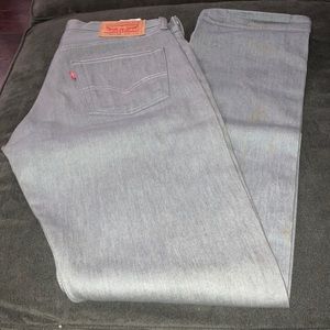 Levi’s • Men’s 501XX • Light Gray